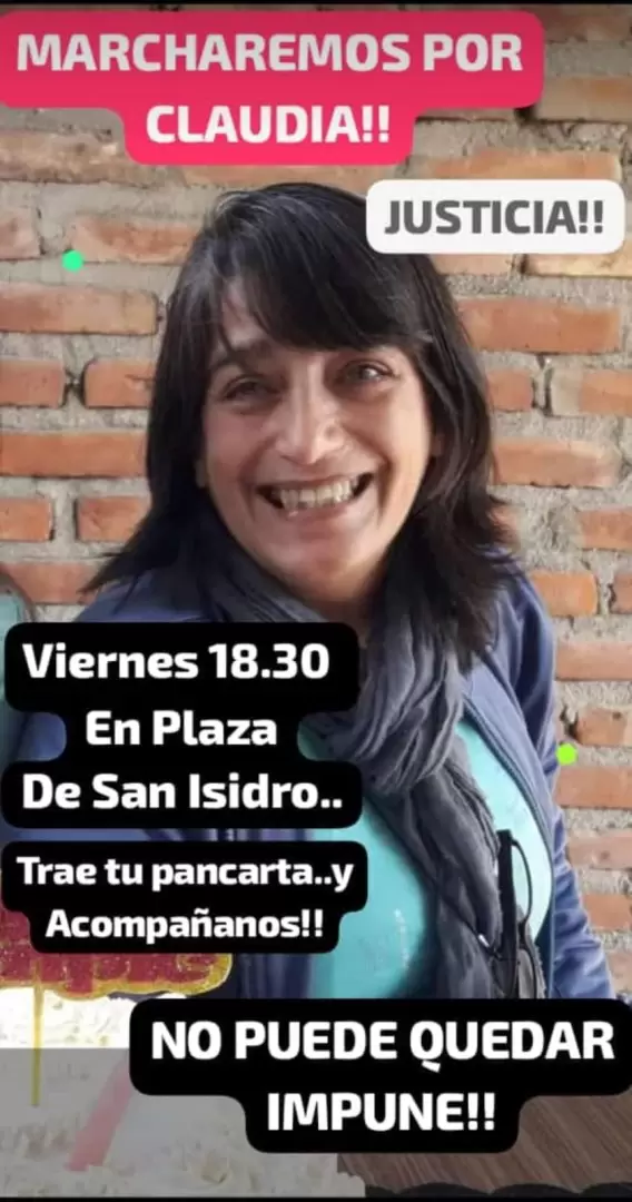 Marcha por pro Claudia
