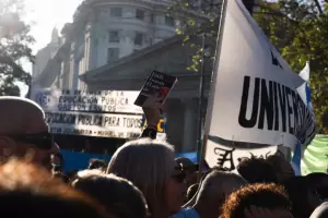 El Gobierno critic la marcha universitaria:  "La manifestacin es poltica"