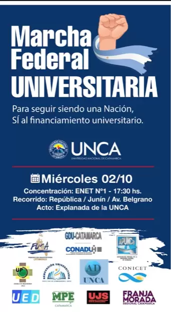marcha universitaria