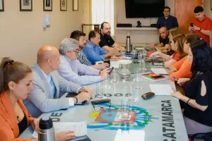 Diputados recibi a representantes de Aguas de Catamarca Sapem