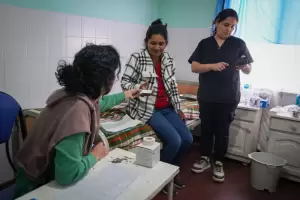 Salud y el Programa "Rodando Derechos" en el interior provincial