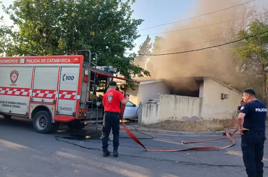 Incendio en vivienda