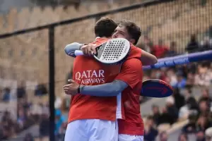 Agustn Tapia y Arturo Coello acumularon otra victoria en Pars