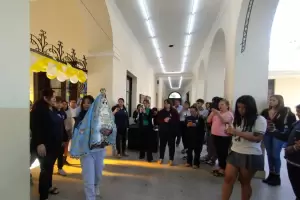 La Virgen visita el centenario Colegio Fidel Mardoqueo Castro