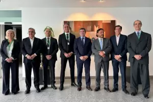 London Metal Exchange 2024: Jalil fue recibido por Mike Westerman