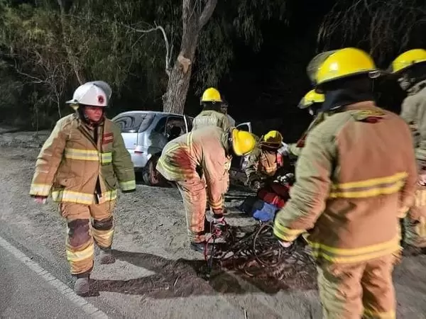 Choque en Santa María