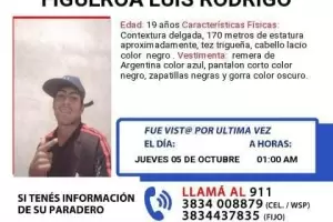 Intensa bsqueda de Luis Rodrigo Figueroa