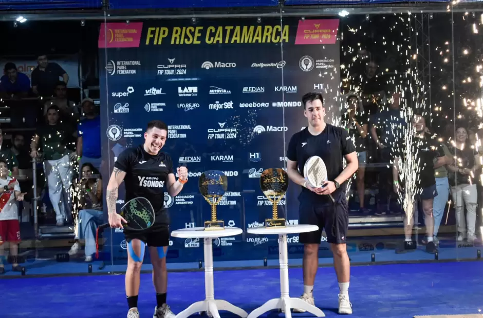 Nicols Arn y Valentino Acosta