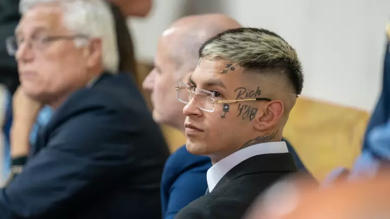 El Tribunal en lo Criminal N3 de Mercedes resolvi que L-Gante mantenga su libertad durante el desarrollo del juicio. (Foto: TN).