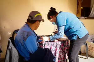 Operativo "Cuidamos tu Salud" en Medanitos y Palo Blanco