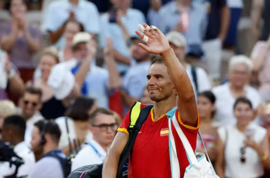 Rafael Nadal y el adios
