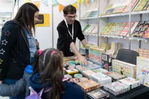 Feria del Libro: El espacio infantil se llena de juegos y creatividad