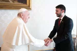 El Papa Francisco recibi al secretario de Culto, Nahuel Sotelo