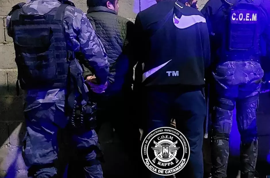 Los hermanos Espeche ya detenidos