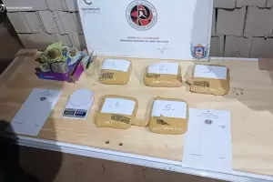 Tras allanamientos, secuestran 7 kilos de marihuana y detienen a dos hombres