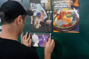 El arte del collage llen de color el sbado en la Feria del Libro