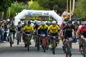 Ms de 250 ciclistas participaron del Desafo Fray Rally Bike 2024