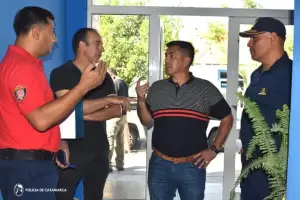 Informaron al jefe de polica sobre el incendio que caus graves heridas a un detenido