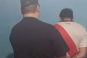 Aprehenden a violento en el norte de la Capital