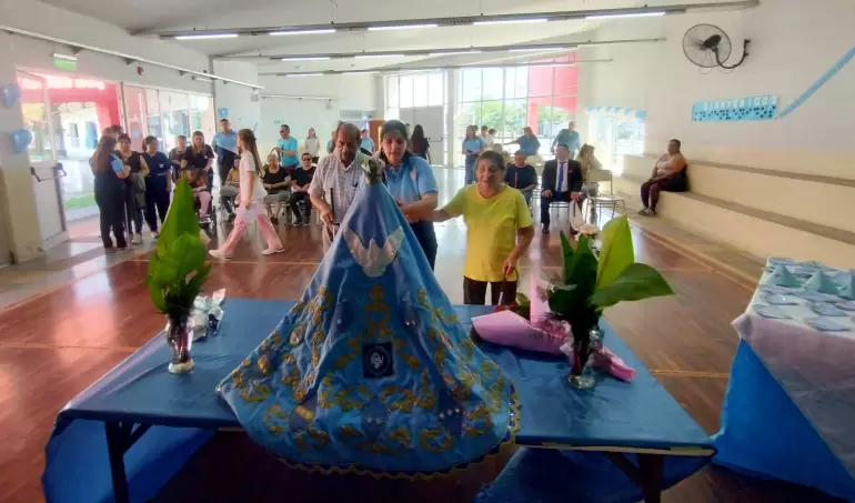 virgen escuela ciegos