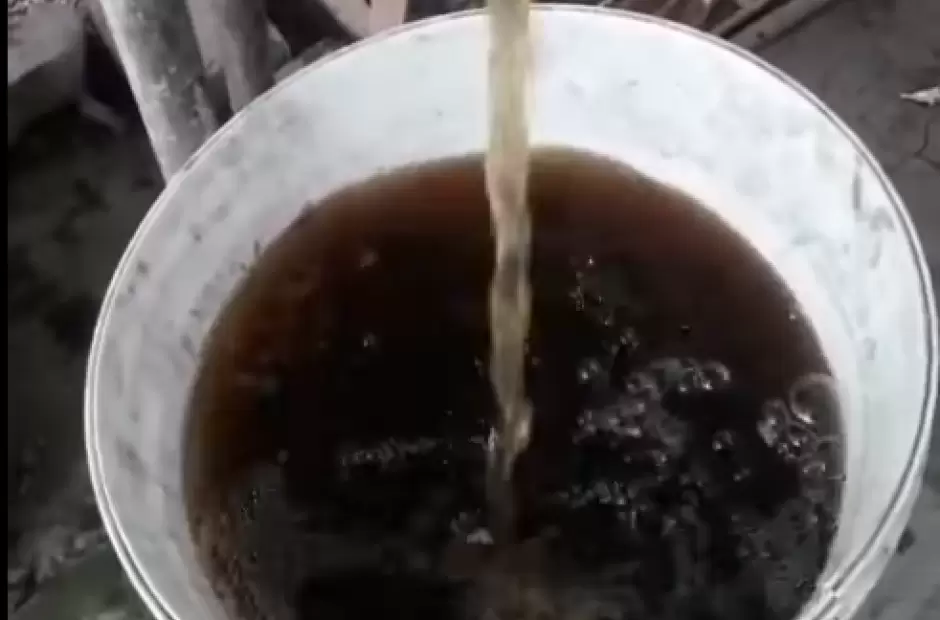 As sale el agua en Polcos