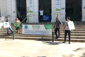 Medidas de fuerza en la UNCA: CONADU de paro y ADUNCA visibiliza