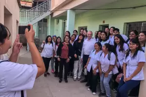 Manzi contina su recorrido por la provincia con charlas sobre ataques de ACV