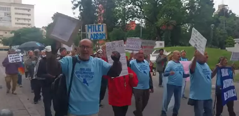 jubilados marcha