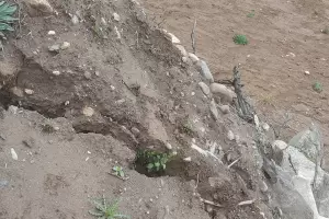 Alerta en Aconquija: nuevas grietas y preocupacin de los vecinos por otro alud