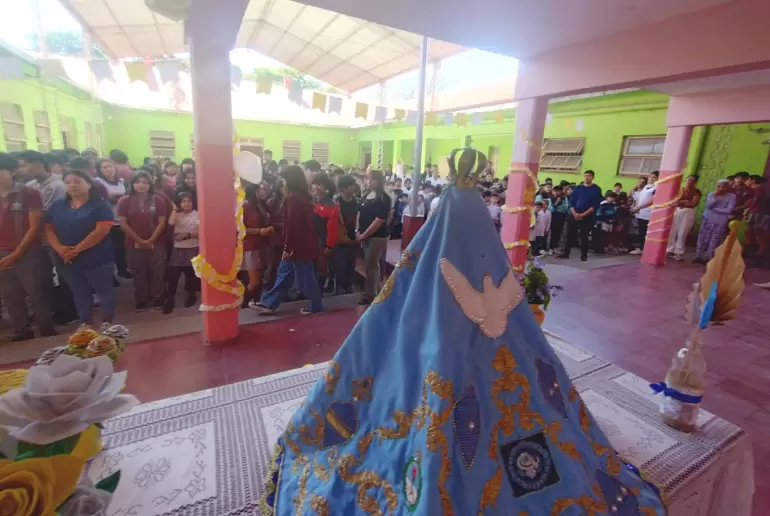 virgen visita viernes