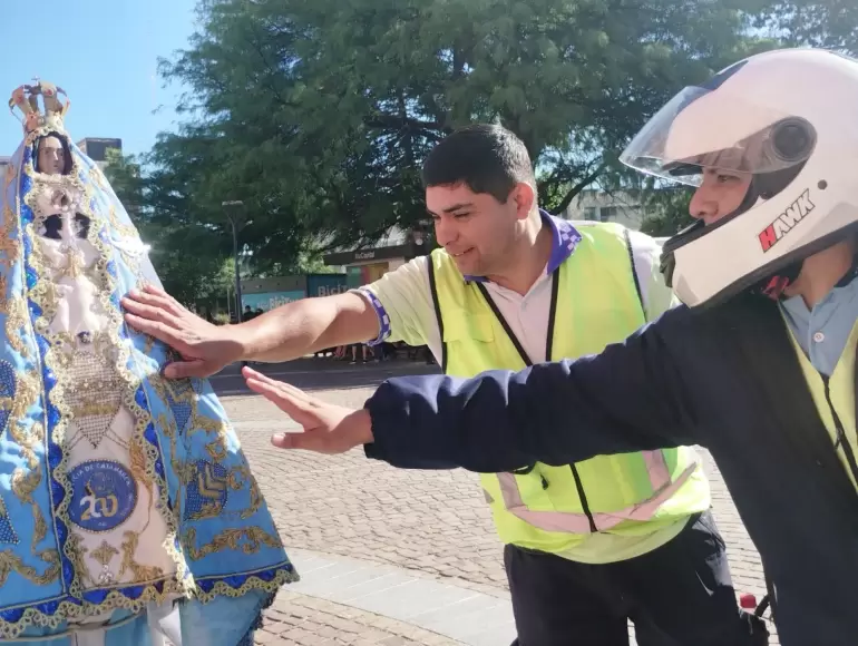 virgen visita viernes