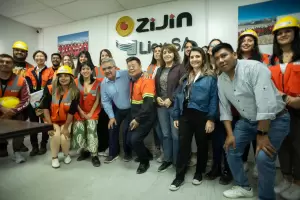 El Gobierno puso en marcha la lnea de alta tensin 132 kva Tinogasta-Fiambal