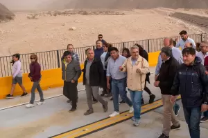 Inauguraron en Fiambal el nuevo puente vial que lleva a Las Termas