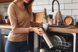 El truco infalible para eliminar el sarro del termo con un ingrediente de cocina