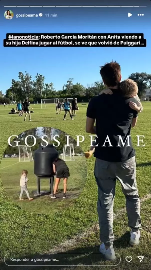 Roberto García Moritán ya salió de alta del Centro Adventista. (Foto: Instagram / gossipeame)