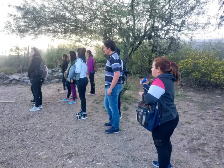 Estudiantes del Profesorado en Geografía