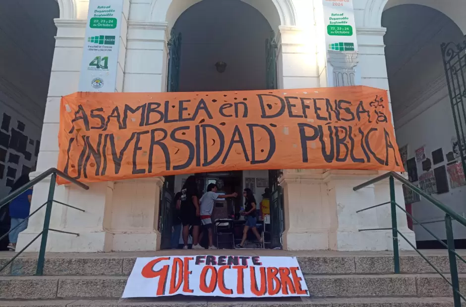 UNCA tomada y las elecciones de Humanidades
