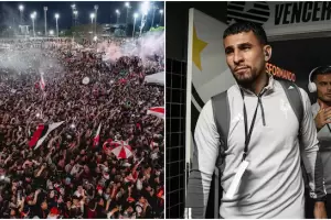 Hinchas de River tiraron bombas de estruendo en el hotel donde concentra Mineiro