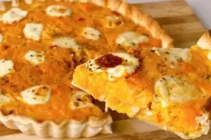 Cmo hacer tarta de zapallo y cebolla caramelizada?