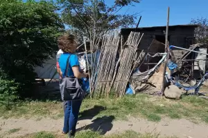 Incendi una vivienda: un hombre grave con el 75% de su cuerpo quemado