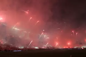 Clausuraron una tribuna del Monumental  tras el partido de River y Atltico Mineiro