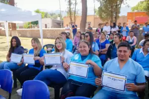Salud y Nacin entregaron certificacin a Agentes Sanitarios de Beln