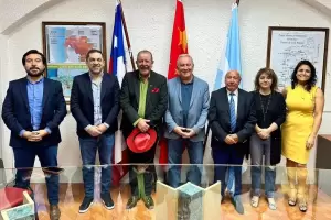 Dusso se reuni en Chile para continuar avanzando sobre el Corredor Biocenico Ferroviario