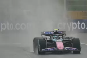 Colapinto tuvo una accidentada clasificacin y largar 18 en el GP de Brasil