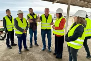 El vicegobernador Dusso recorri los puertos chilenos de Caldera y Chaaral