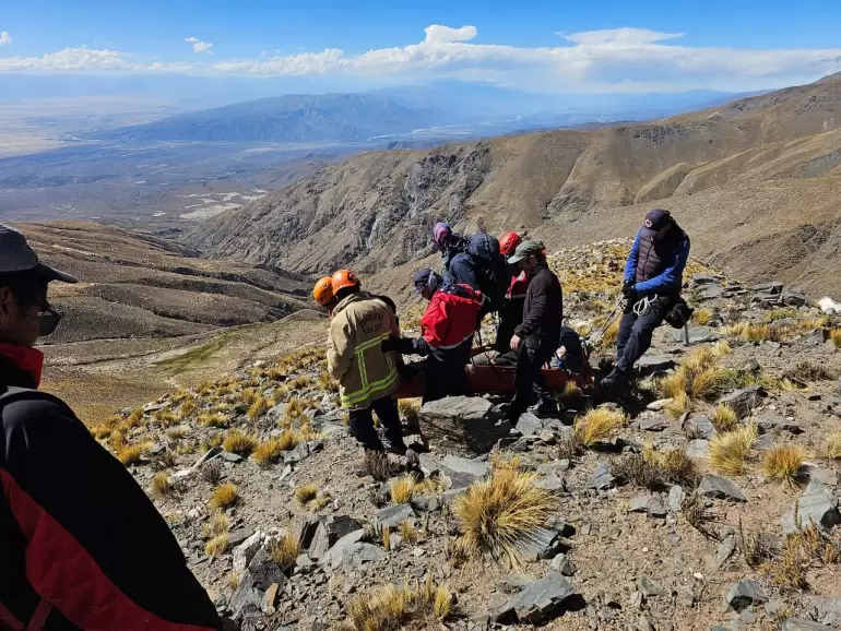 rescate en Santa Mara