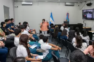 Alumnos secundarios participaron de una actividad informativa sobre Juicios por Jurados