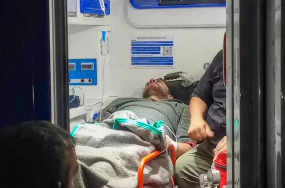 El turista cordobes recuperndose