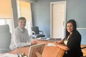 Fabiola Segura se reuni con el director de Seguridad Vial y el ministro de Defensa de la Nacin