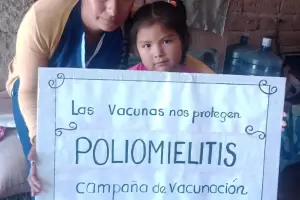 Salud contina las acciones contra la polio